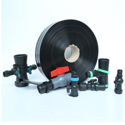 China Tape Layflat Rain Hose Spray Sprinkler Tape Irrigation Farm Drip Irrigation System For Water Irrigation for sale