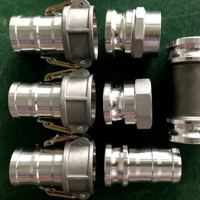 China High Quality Metal Camlock 3INCHES Hydraulic Quick Coupling For PVC Hose Water Hose Quick Connectors en venta