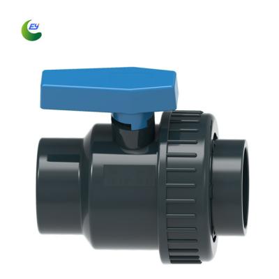 China Plastic Union PVC Ball Valve Pipe Fittings For Other Watering And Irrigation en venta