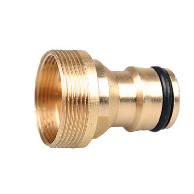 중국 Hose Lines Plug Brass Faucet Hose Connectors 3/4