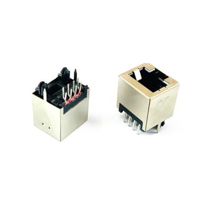 China Ultra-small RF RJ45 female connector base network socket direct-in network RJ45 ultra-thin RJ45 for sale