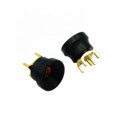 China RF Connector SMP Male Adapter Plug Converter Connector With Black Small Cover for sale