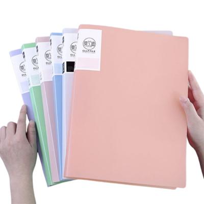 China Factory Sale Plastic Clear PVC Folder Display Book Folder for sale