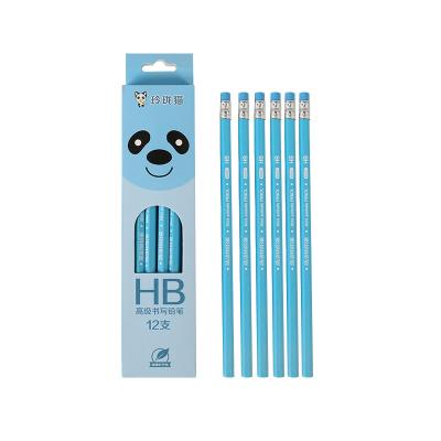 China office & School Pencil Advance The Industry Black Pencil For Kids With Logo Custom Printed Eraser for sale