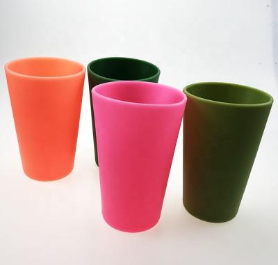 China Durable Outdoor Unbreakable Silicone Wine Glass Cups For Travel Picnic for sale