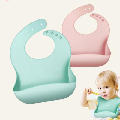 China Hot Selling Baby Waterproof Bib Amazone Hot Sale BPA Free Custom Made Baby Bib Manufacturer Hot Products for sale