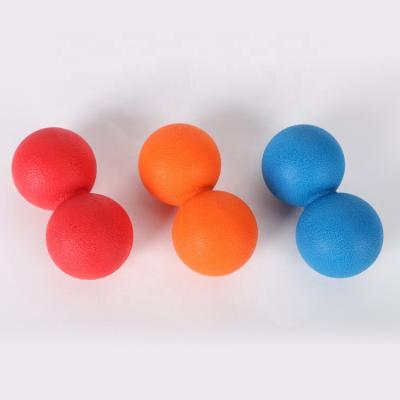 China High Density High Density Body Lacrosse Ball Silicone Peanut Massage Ball for sale