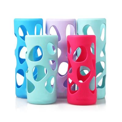 China Environmental Friendly/Waterproof/Durable Warm Reusable Silicone Cup Sleeve For Vacuum Cup for sale