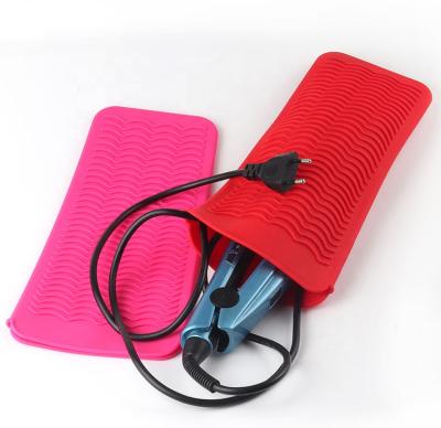 China Viable Clearance Opp Bags Mats Pads Hair Straightener Silicone Protection Stocked PVC Bag for sale