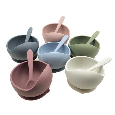 China 100% BPA Free Food Grade Silicone Feeding Bowls for sale