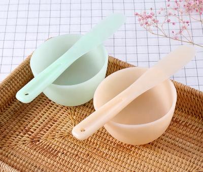 China Environmentally Sustainable Color Flexible Bowl Facial Mixing Bowl for sale