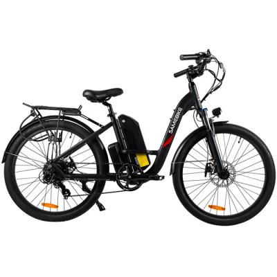 China Chinese cheap electric bike 500w 48v 10ah 7 speed aluminum alloy foldable electric bike for adults for sale