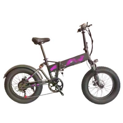 China Easy carry 20 inch electric ebike aluminum alloy folding bike 48v 10ah hybrid bike for sale