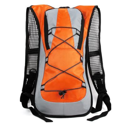 China Low MOQ Large Storage Water Resistant Anti-theft Nylon Increasing Sport Hydration Recycling Backpack With Water Bladder for sale