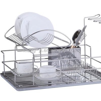 China Stainless Steel Dish Rack Standable Dish Rack for sale