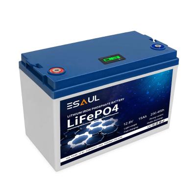 China Toys ESAUL Multiple Protection LiFePO4 12V 100ah 200ah Battery Pack For Electric Vehicle Or Solar RV Marine for sale