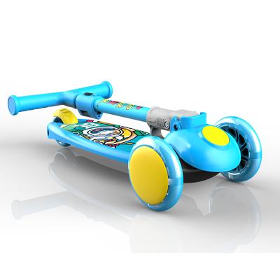 China 2021 New Kid 3 Wheels Children Folding Pedal Scooter Kids Scooter Skateboard for sale