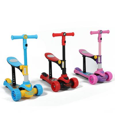 China Child's scooter three-in-one manufacturer wholesale children's scooter scooter for children 6 years old for sale