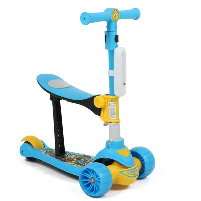 China Child Zhejiang Yongkang Foldable Children's Scooter With Seat for sale