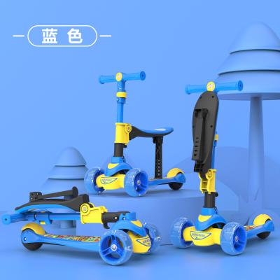 China 2021 New Child Style Kids Folding 3 Wheel Scooter Baby Kids Scooter Plastic Scooter for sale