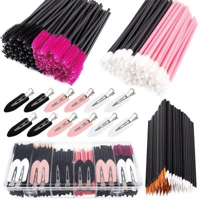 China Professional BASE Lip Brush Powder Puff Private Label Eyelash Extension Kits Starter Training Kits Tools Eyelash Extensions Set for sale