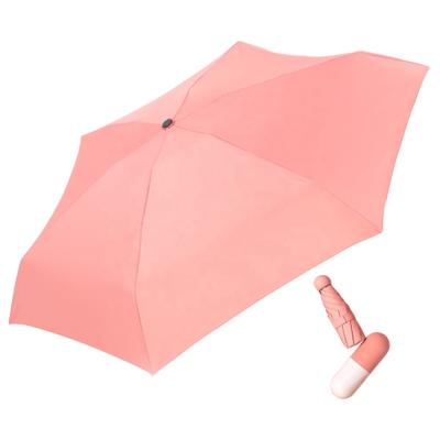 China 19 Inch 6K Mini Pocket 5 Times Traditional Small Size Umbrella for sale