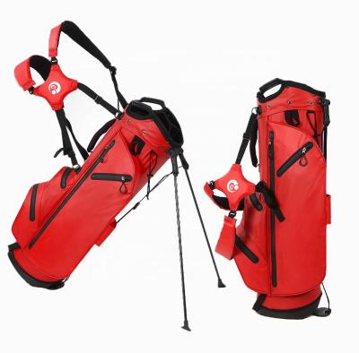 China Waterproof Nylon Four Way Golf Rack Bag With Custom Logo for sale