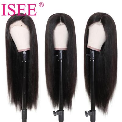 China Silky Straight Sheer Swiss Lace Front Wig Vendors, Wholesale HD Wave 100% Brazilian Virgin Hair Lace Front Wig for sale