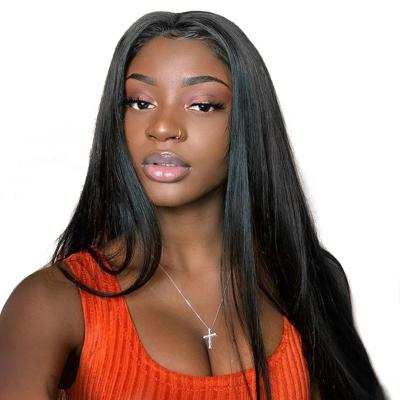 China Silky Straight Wave Raw Unprocessed Brazilian Virgin Hair Wholesale Vendors, 10A Cheap Full Lace Wig Vendors With Baby Hair for sale