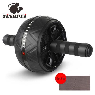 China New Indoor Home Gym Equipment YINGPEI Sporting Goods Wheel Abdominal Roller With Knee Pad For Abdominal Exerciser for sale