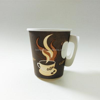 China Custom Single Use Wall Mounted Coffee Beverage Cup 12a Cappuccino Cups Cardboard Paper Cups for sale