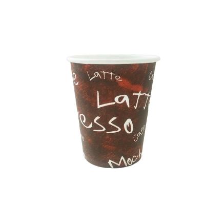 China 8oz Disposable Biodegradble Single Wall Paper Cup for sale