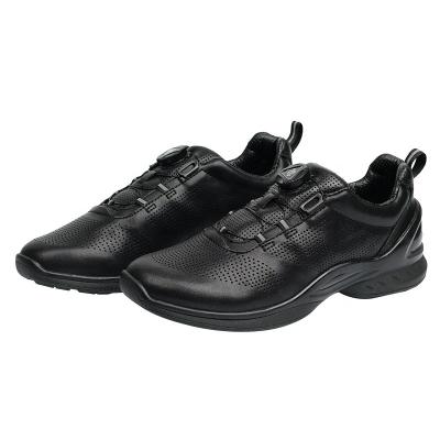 China Fashion Leather Sports Shoes Durable Breathable Mesh Lightweight High Quality Non-slip Work Shoes For Men for sale