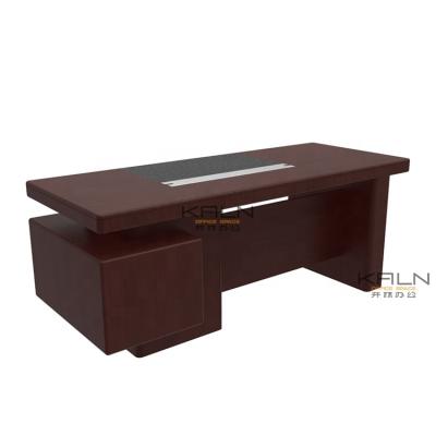 China Other Hot Sale Modern Business Luxury Solid Wood Executive Desk In Customized Boss for sale