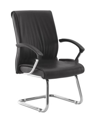 China Other H 625C Good Quality BIFMA Middle Back Support General SS Leather Leg Factory For Selling Customized Green Material Office Chair for sale