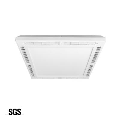 China Modern Classroom Ventilation Ceiling Panel Light Air Purify Anti Bacterial 40W Led Ventilato Luxury Ceiling Led Lights Price List for sale