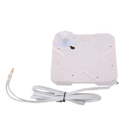 China ABS 4g 5g Panel Antenna 35dbi Antenna Ts9 Dual Interface External Indoor High Gain 4g Antenna for sale