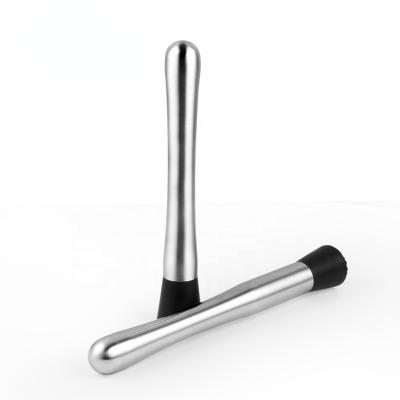 China Wholesale Viable Bar Tool Stainless Steel Cocktail Messy Person - Ideal Bartender Tool Mojito Muddler for sale