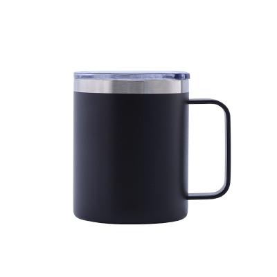 China Other Stainless Steel Coffee cup304Stainless Steel With Handle Mug Cup Vacuum Mug Office Gift Home for sale