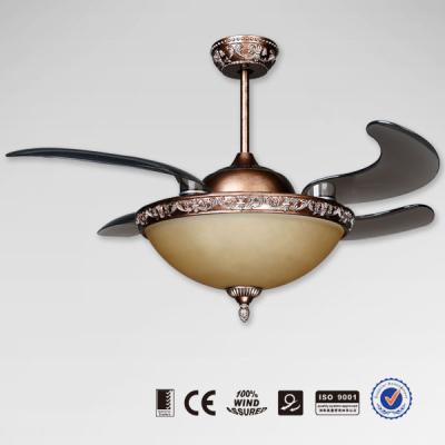 China European Style European Style Retractable Ceiling Fan for sale