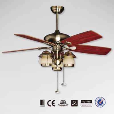 China Special decorative ceiling fan with light for sale