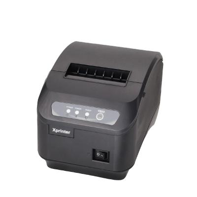 China JEPOD XP-Q200II 80mm Black and White POS Terminal USB Connect Receipt Desktop Black Thermal Printer for sale