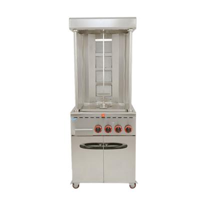 China Hotels Commercial Gas Automatic Shawarma Chicken Machine Doner Grill For Sale for sale