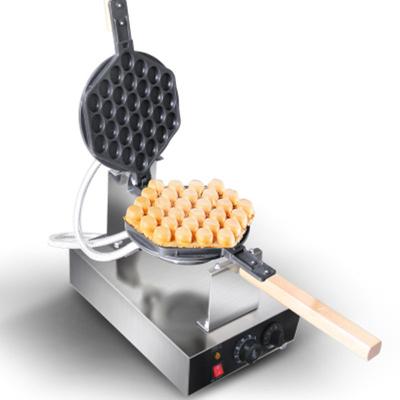 China Hong Kong Style Electric Non-Stick Egg Waffle Maker Waffle Hotels Rotary Bubble Machine with Timer and Temperature Control for sale