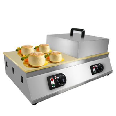 China Snack Tools Digital Soufflé Fluffy Crepe Pastry Souffle Machine Digital Baking Souffle Maker 1650*380*270 for sale