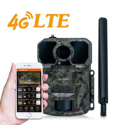 China 4G wireless hunting camera KW896 with antenna 100ft night range night vision 32MP 2K 0.15s trigger speed for deer hunting for sale