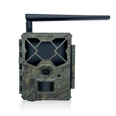 China Outdoor wildlife trail camera 4G korting met esim card 24MP 1080P bij 30fps GSM 4G APP waterdicht IP67 jacht zonnepaneel Te koop