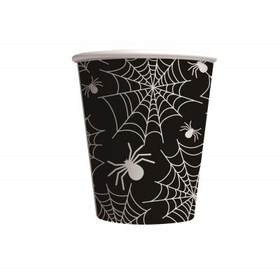 China Halloween 2023 Wholesale Bestree Branded Water Milk Halloween Paper Cups Paper Coffee Cups Set For Kids for sale