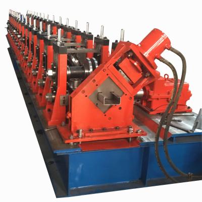 China Full Automatic C Shape Beam Machine Automatic Switching Galvanized Plate C U Purlin Roll Forming Machine for sale