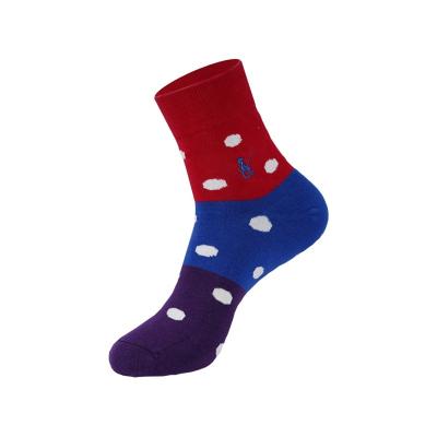 China Wholesale High Quality Color Breathable Socks Fashion Man Casual Socks Combed Cotton Socks Embroidery for sale